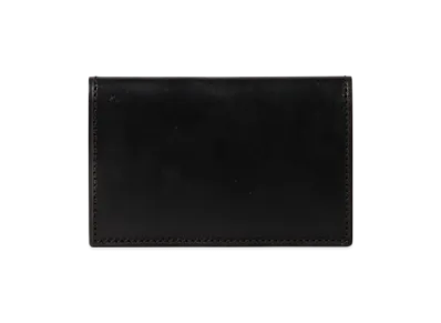BEAMS Card Case Bridle Leather "Black"
