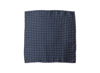 BEAMS Pocket Chief Silk Dot "DotBig"