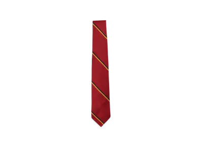 BEAMS Silk Tie Wide Regimental "Burgundy"