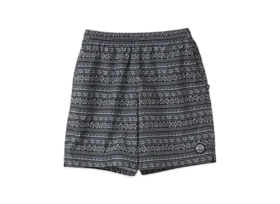 BEAMS GOLF x MAGIC NUMBER Exclusive All-over Pattern Shorts "Black"