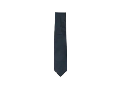 BEAMS Silk Solid Tie "DarkNavy"