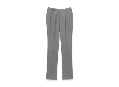 BEAMS Beams F Exclusive Fabric Wool Fresco 2 Pleats Side Adjusters "LightGray"