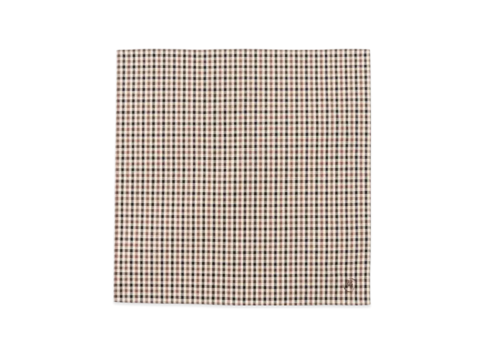 BEAMS Plaid Handkerchief "Check"