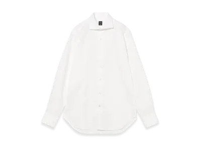 BEAMS Coolmax Oxford Cutaway Collar Shirt "White"