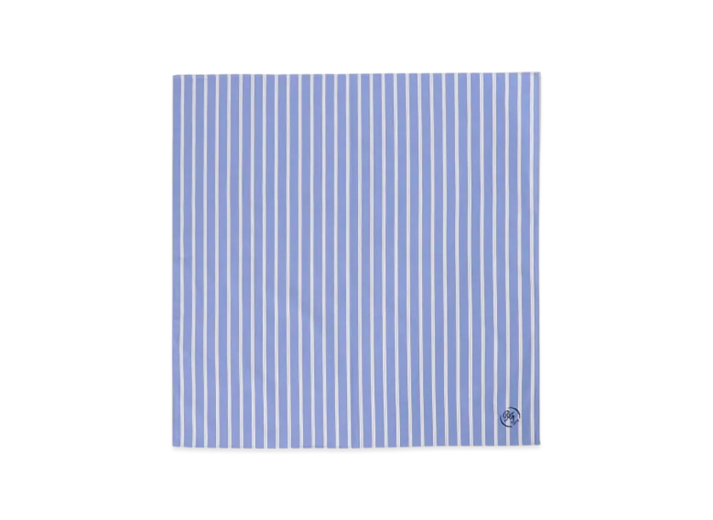 BEAMS Striped Handkerchief "Blue"