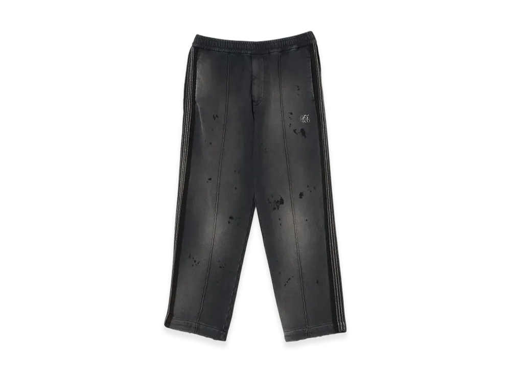 BEAMS Future Archive x Sasquatchfabrix x Tokyo Vitamin / Damaged Track Pants "Black"