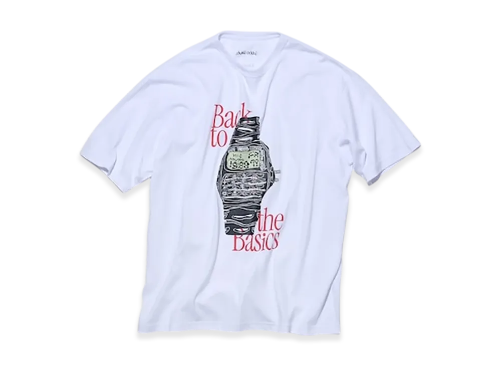 ビームスT x 落合翔平 バックトゥザベイシックス Tシャツ #1 "ホワイト"