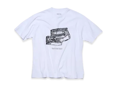 BEAMS T x Shohei Ochiai Back to the Basics T-Shirt #2 "White"