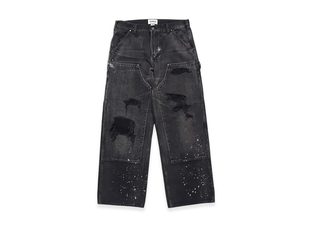 BEAMS x BOW WOW Duck Painter Pants Hard Aged 