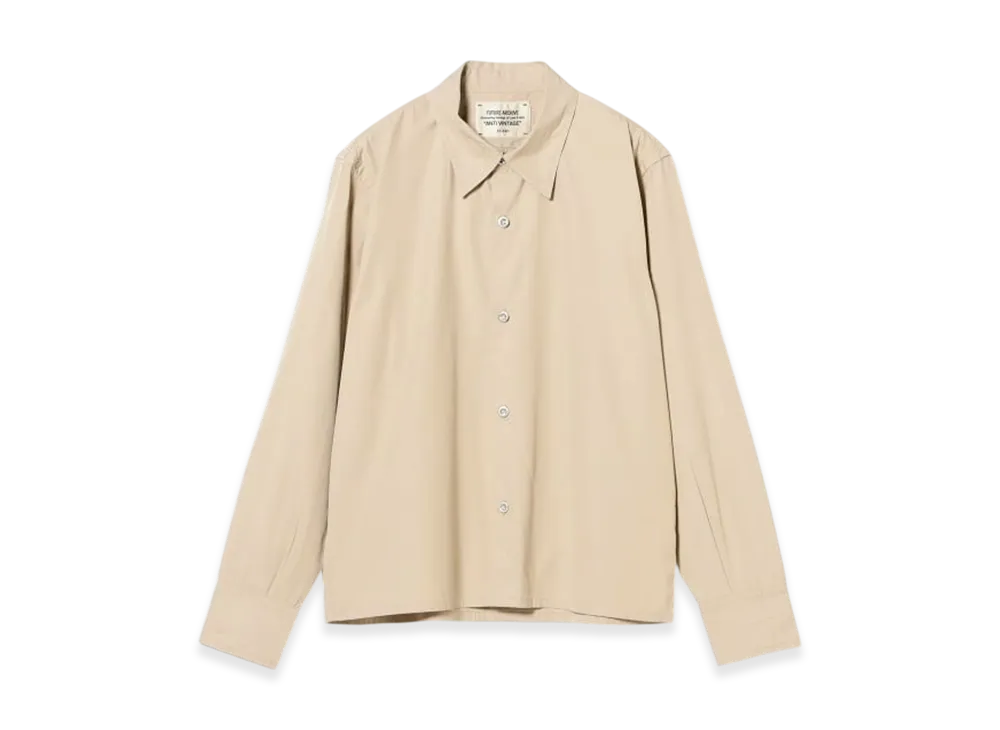 BEAMS FUTURE ARCHIVE Regular Shirt "Beige"