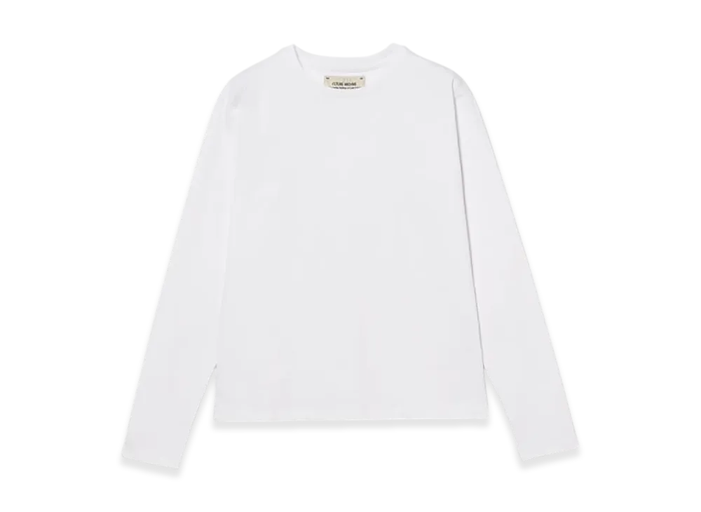 BEAMS FUTURE ARCHIVE Long Sleeve Tee "White"