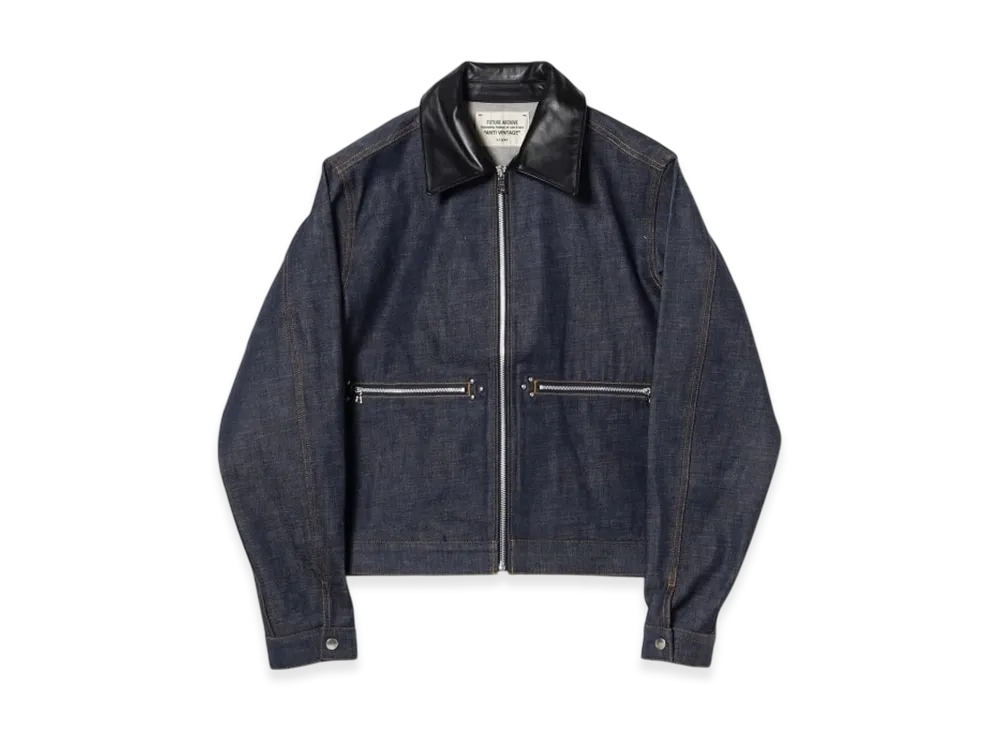 BEAMS FUTURE ARCHIVE Denim Zip Blouson "Indigo"