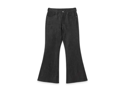 BEAMS FUTURE ARCHIVE Flare Denim "Black"