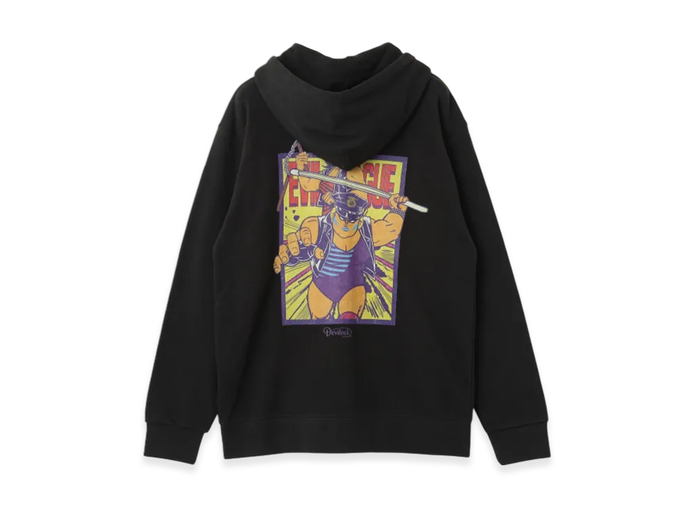 BEAMS x DEVIL ROCK x EVIL ALLIANCE / Hoodie (Designed by GOCCODO) "Black"