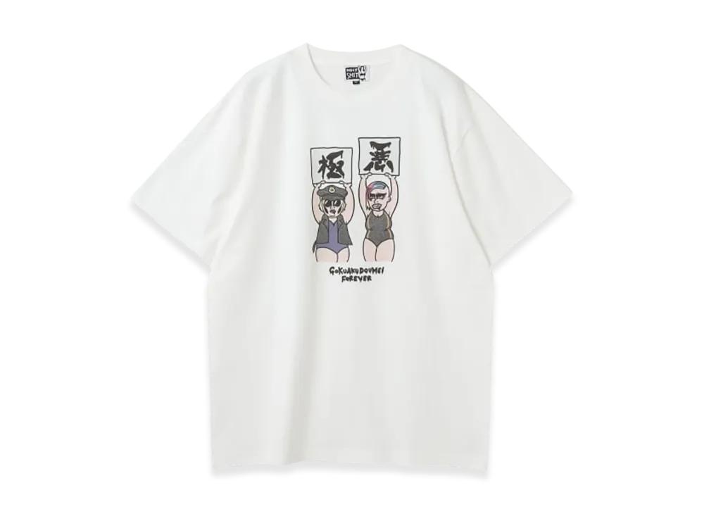BEAMS x Holy Shit x Evil Alliance / Forever T-Shirt (Designed by unspooky) "White"