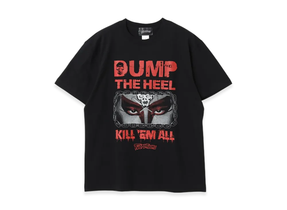 BEAMS x TWO PLATON x DUMP MATSUMOTO / DUMP THE HEEL T-Shirt "Black"