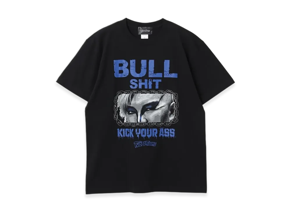 BEAMS x TWO PLATINUM x BULL NAKANO / BULL SHIT T-Shirt "Black"