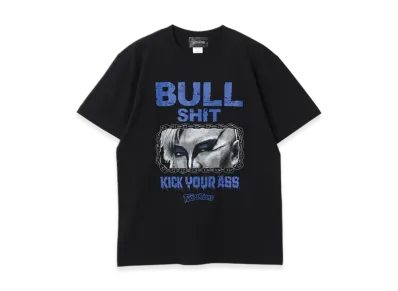 BEAMS x TWO PLATINUM x BULL NAKANO / BULL SHIT T-Shirt "Black"