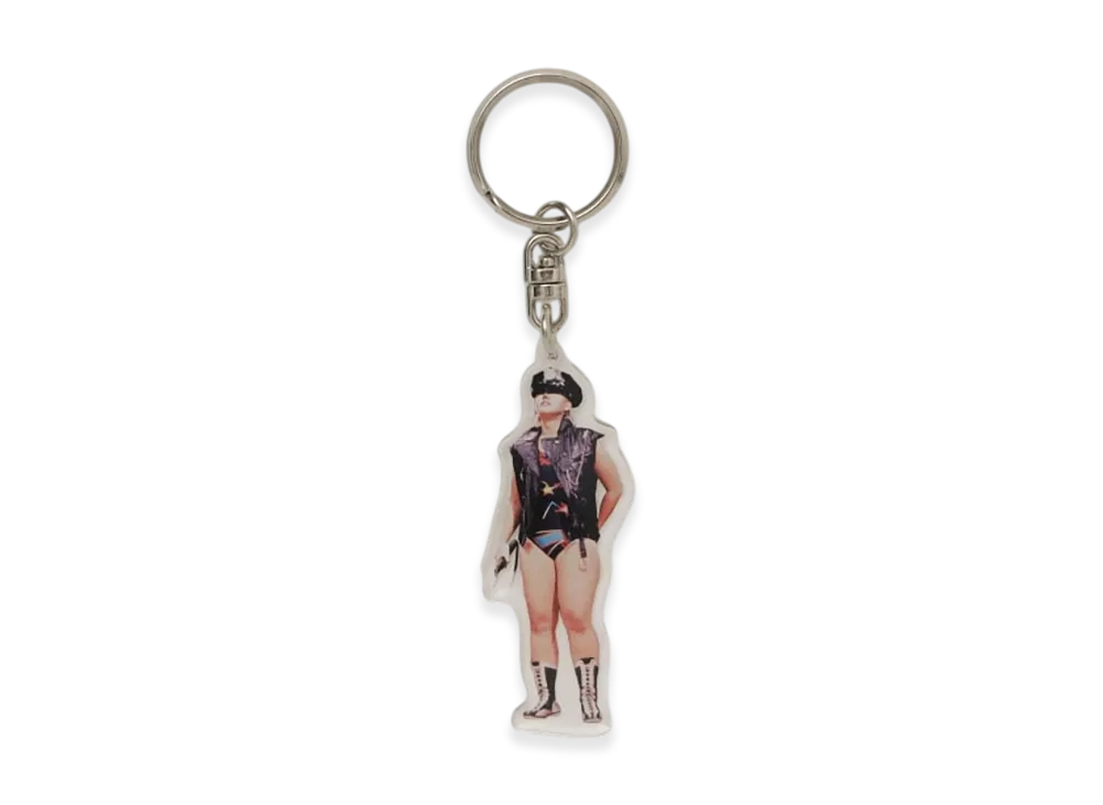 BEAMS x Gokuaku Doumei / Tokyo Sports Acrylic Keychain "Clear"