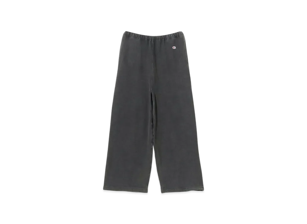 BEAMS x Champion Reverse Weave R Sweat Wide Pants "Off Black"