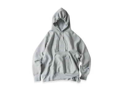 BEAMS x Champion x MIN-NANO Reverse Weave Sweat Hoodie "Gray"