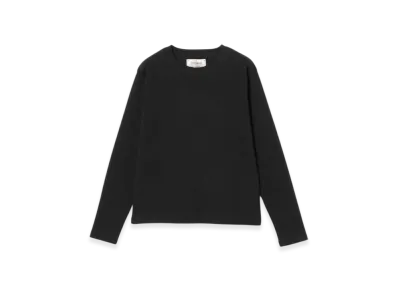 BEAMS FUTURE ARCHIVE Rib Long Sleeve Tee "Black"