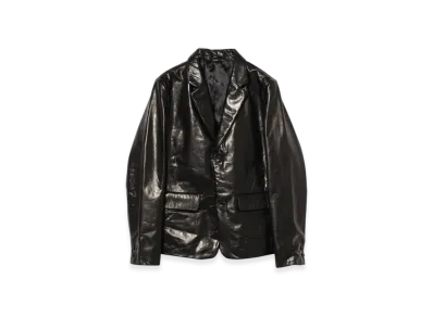 BEAMS FUTURE ARCHIVE Leather Jacket "Black"