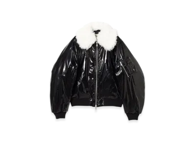 BEAMS FUTURE ARCHIVE Military Boa Blouson "Black"