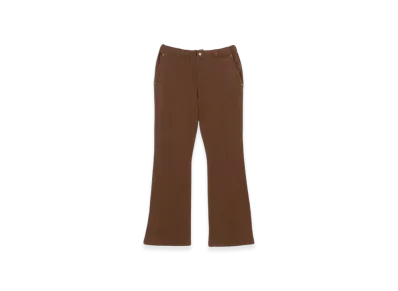 BEAMS FUTURE ARCHIVE Sweat Flare Pants "Brown"