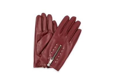 BEAMS FUTURE ARCHIVE Leather Glove "Red"