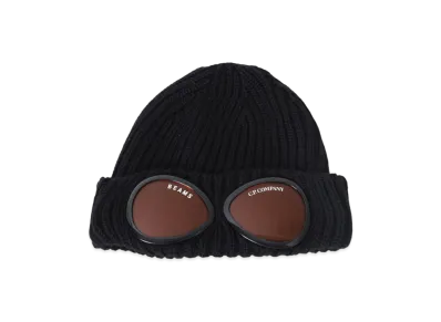 BEAMS x C.P. Company Goggle Beanie "Black"