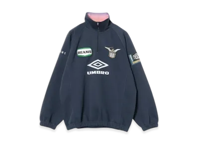 BEAMS x LORENZ.OG x UMBRO Half-Zip Sweatshirt "Navy"