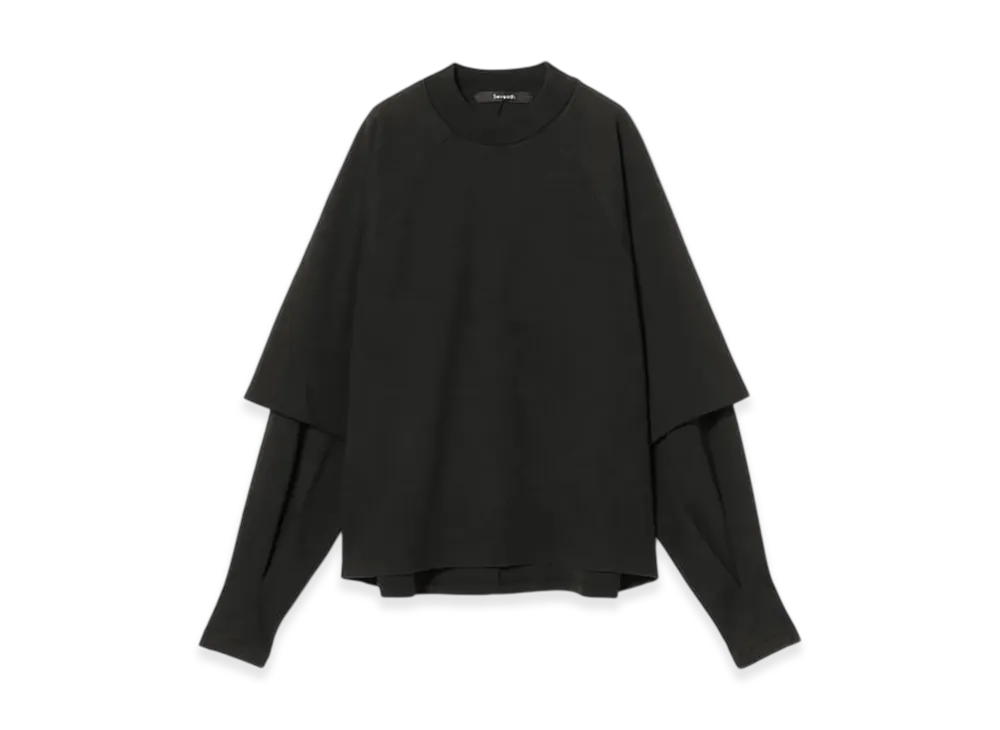 BEAMS x Seventh / Raglan Layered Long Sleeve "Night"
