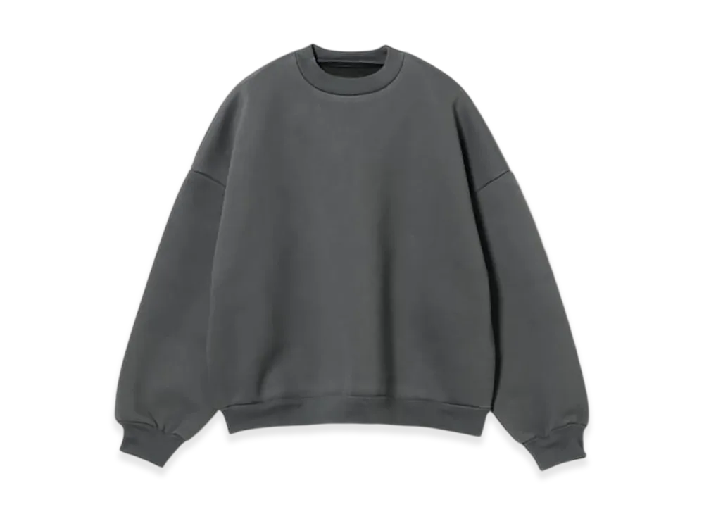 BEAMS x Seventh / V2 Crewneck "Stone Coal"