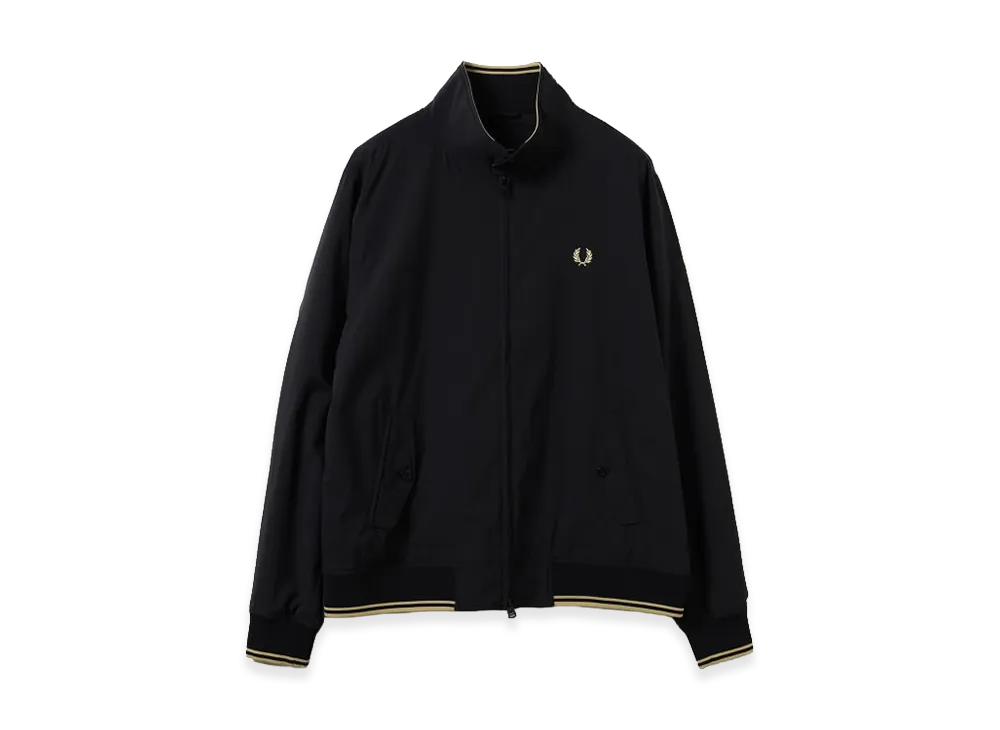 BEAMS x FRED PERRY Exclusive Harrington Jacket 26SS "Black"