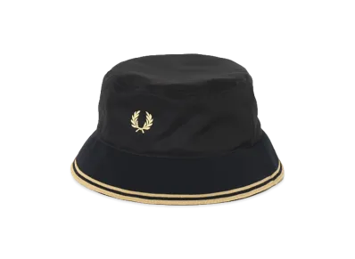 BEAMS x FRED PERRY Exclusive Bucket Hat "Black"