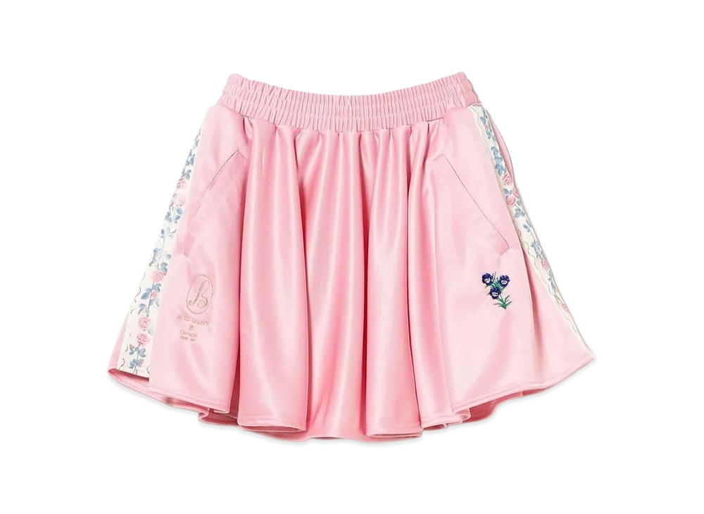BEAMS COUTURE x RURU MARY'S Flower Tigre Jersey Skirt "Pink"