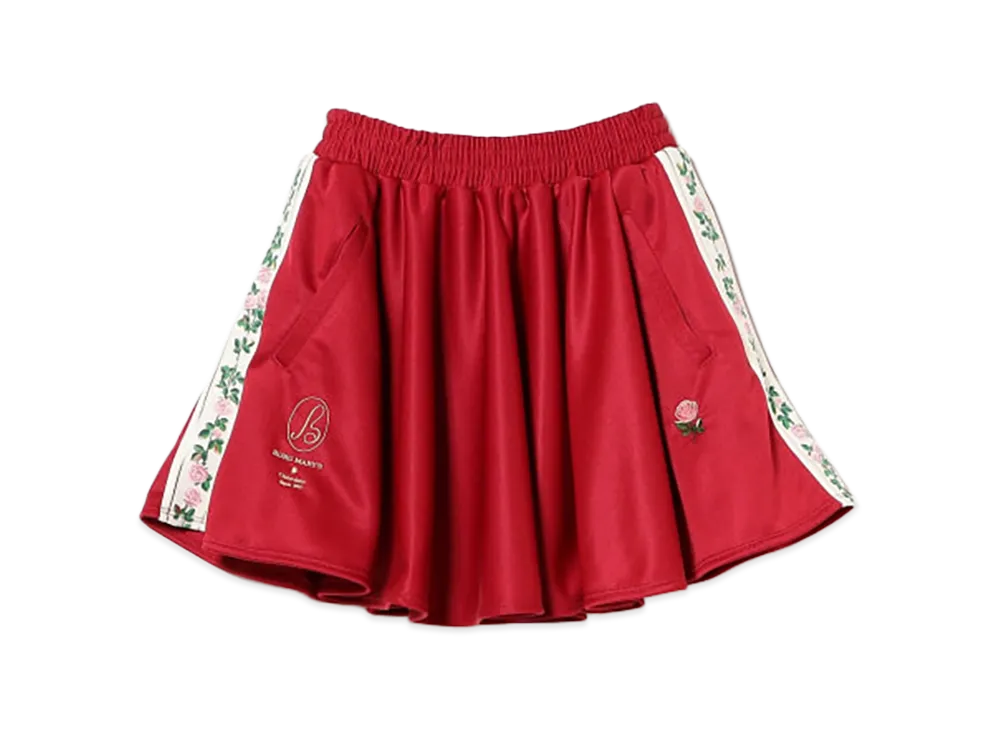 BEAMS COUTURE x RURU MARY'S Chocolat Sable Jersey Skirt "Bordeaux"