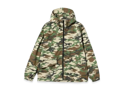 BEAMS FUTURE ARCHIVE Camo Zip Hoody "Camo"
