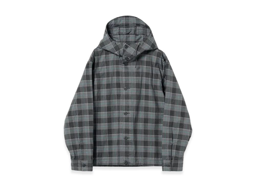 BEAMS FUTURE ARCHIVE Hooded Shirt "Grey"