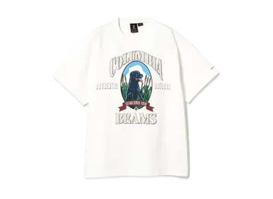 BEAMS x Columbia Willberg Trail Graphic Tee "Sea Salt"