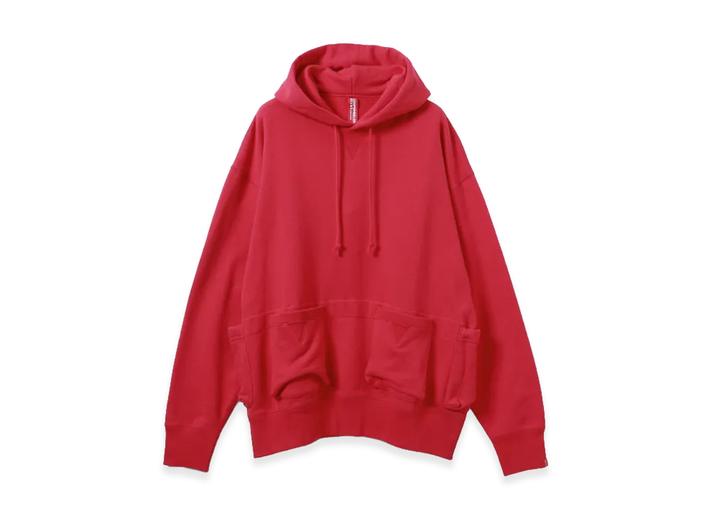 BEAMS JAPAN x LOOPWHEELER Zip Blouson "Nippon Red"