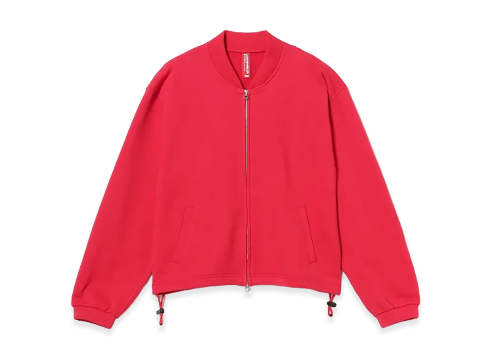 BEAMS JAPAN x LOOPWHEELER Zip Blouson "Nippon Red"
