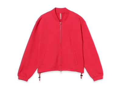 BEAMS JAPAN x LOOPWHEELER Zip Blouson "Nippon Red"