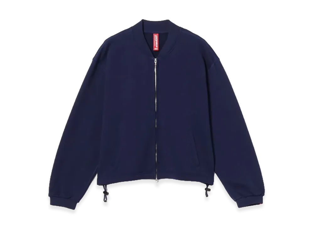 BEAMS JAPAN x LOOPWHEELER Zip Blouson "Navy"
