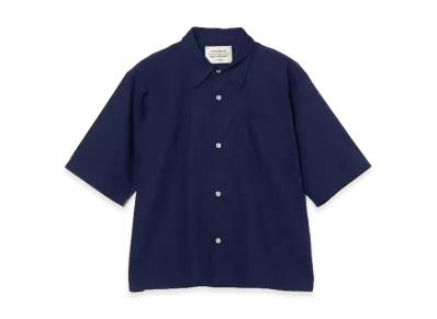 BEAMS FUTURE ARCHIVE Regular Boxfit Shirt "Navy"