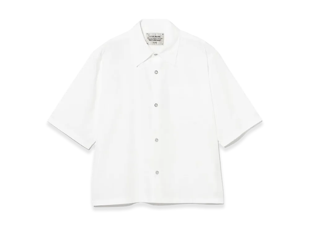 BEAMS FUTURE ARCHIVE Regular Boxfit Shirt "White"