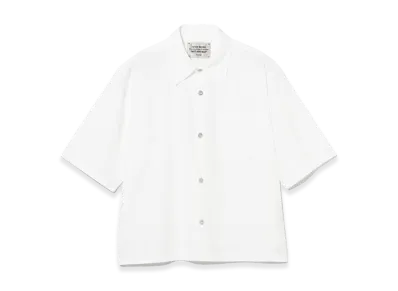 BEAMS FUTURE ARCHIVE Regular Boxfit Shirt "White"