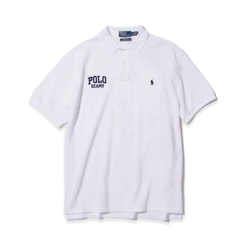 BEAMS x Polo Ralph Lauren SS Polo Shirt "White"