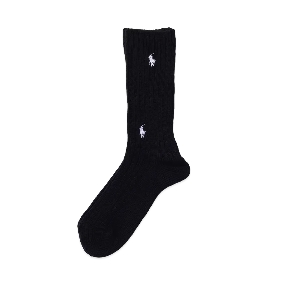 BEAMS x Polo Ralph Lauren Socks "Black/White"